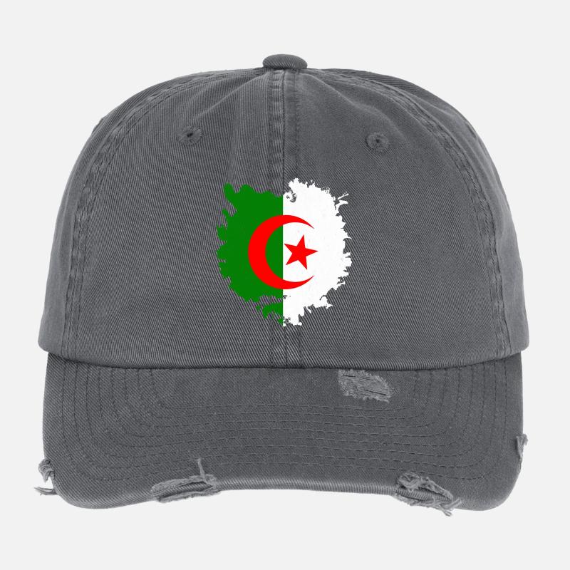 Algeria Flexfit Vintage Destroyed Cap