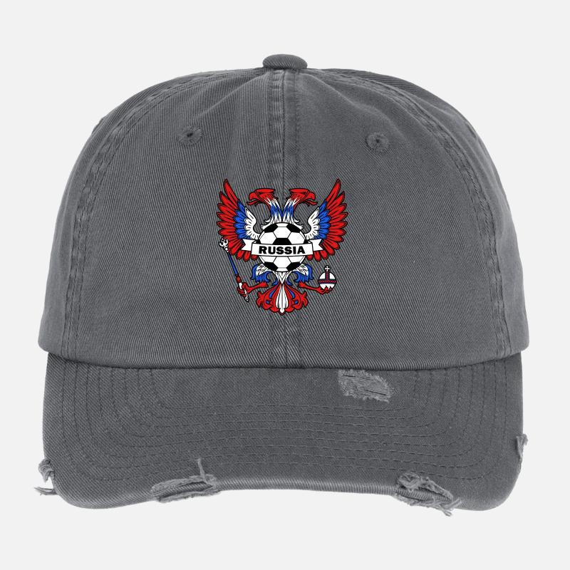 Russland Flexfit Vintage Destroyed Cap
