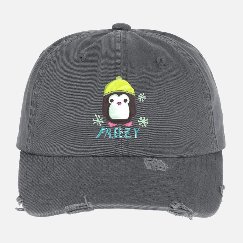 manchot Casquette vintage effet usé Flexfit