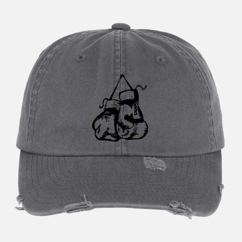 Boxing Gloves Flexfit Vintage Destroyed Cap