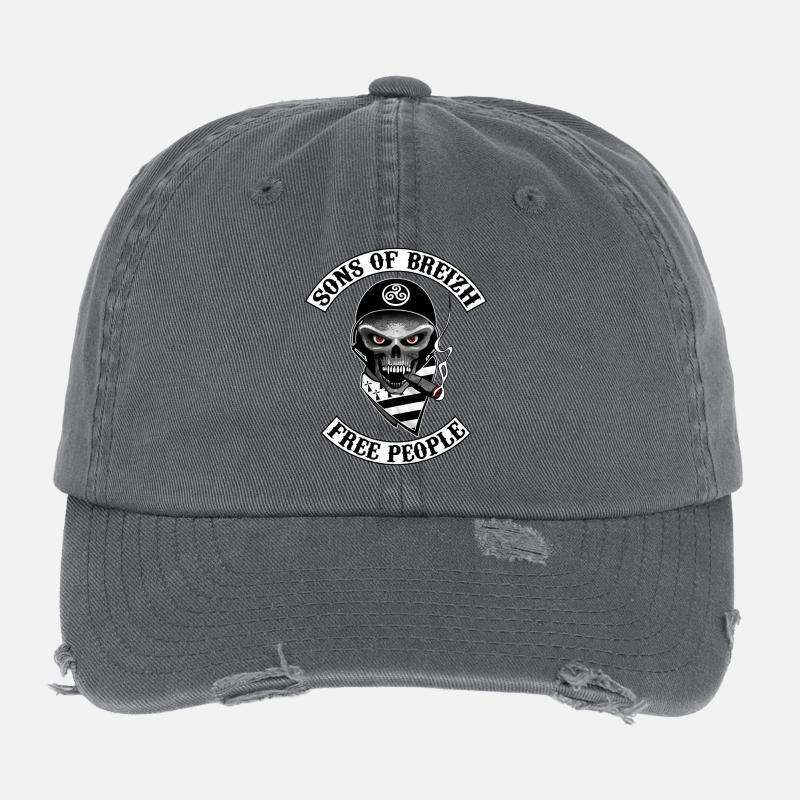 bretagne_15 Flexfit Vintage Destroyed Cap