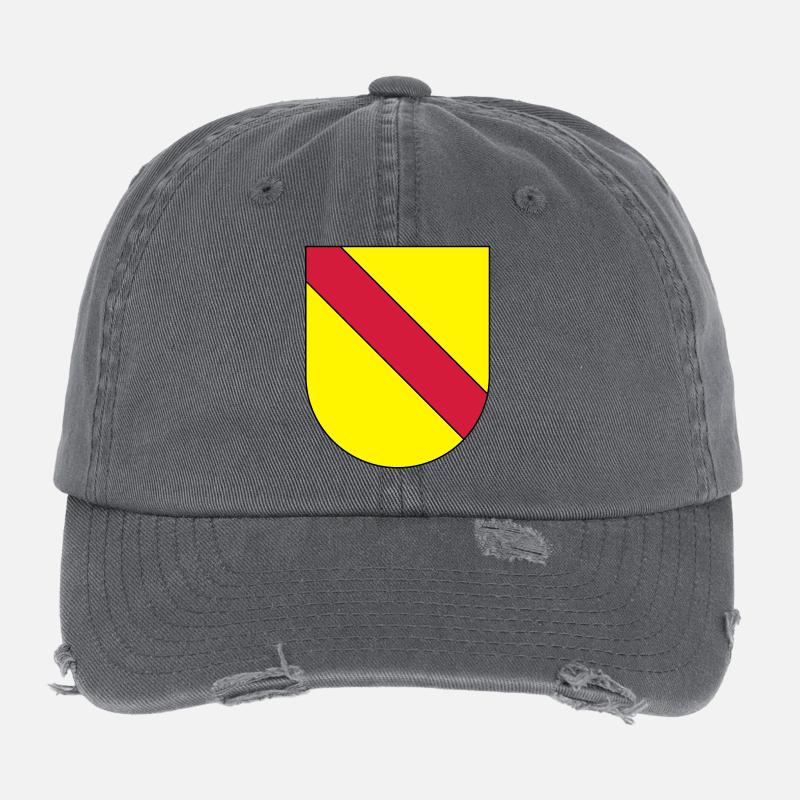 Baden Wappen Badnerwappen Flexfit Vintage Destroyed Cap