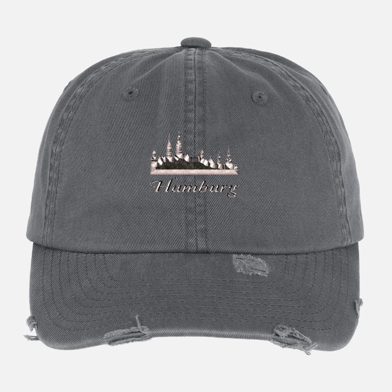 Hamburg Flexfit Vintage Destroyed Cap