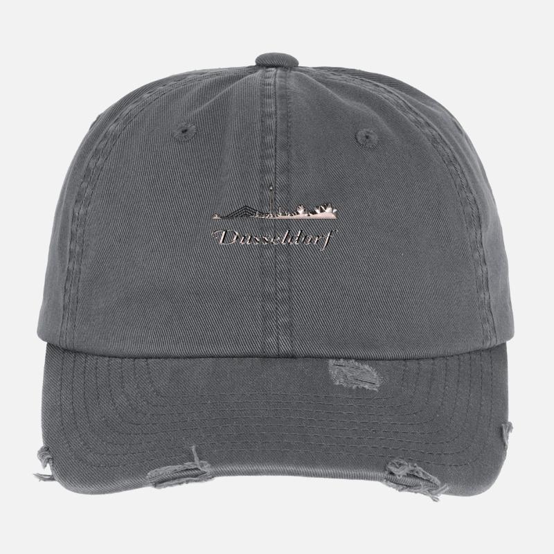 Düsseldorf Flexfit Vintage Destroyed Cap