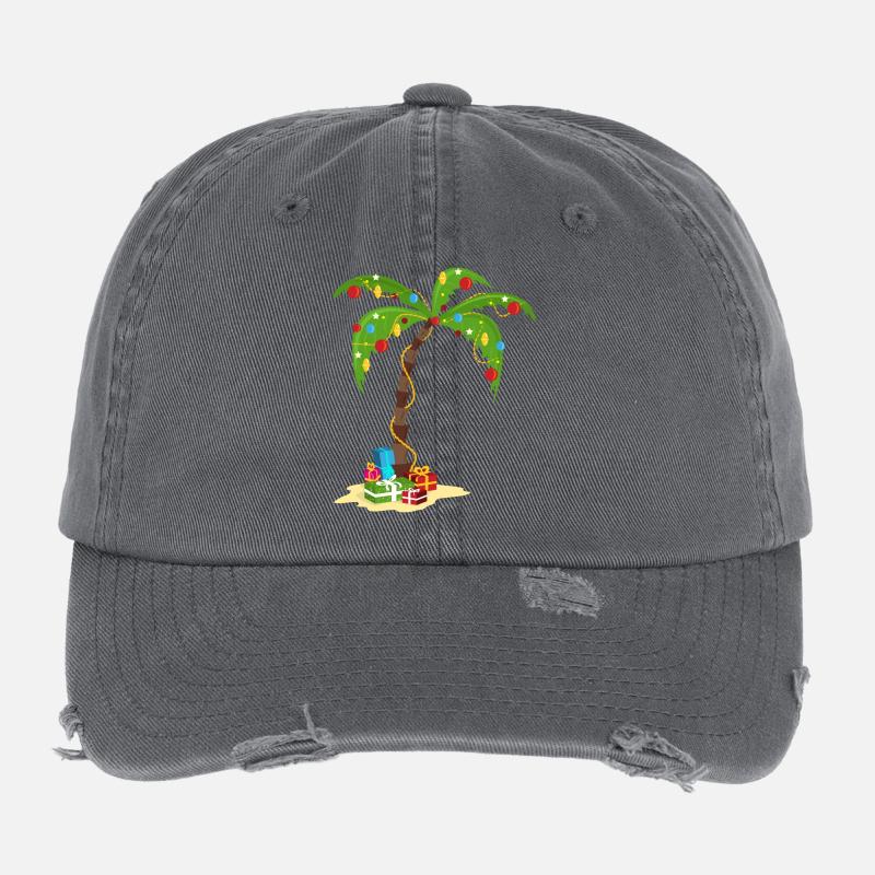 Paume de Noël Casquette vintage effet usé Flexfit