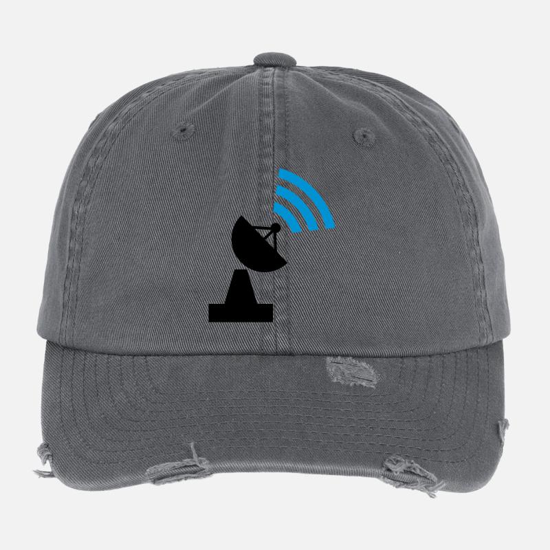 Wlan Flexfit Vintage Destroyed Cap