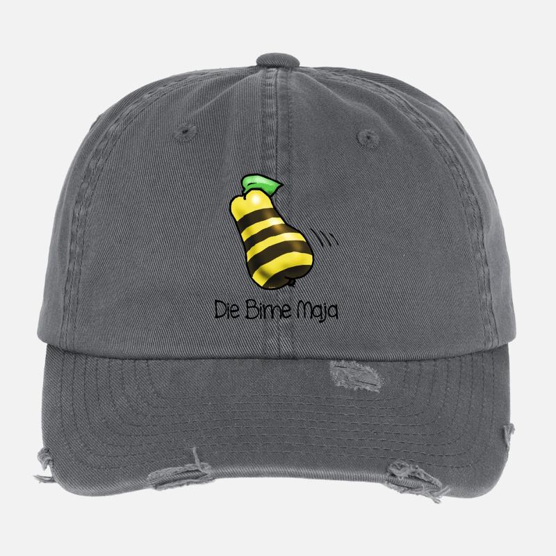 Birne Maja Flexfit Vintage Destroyed Cap
