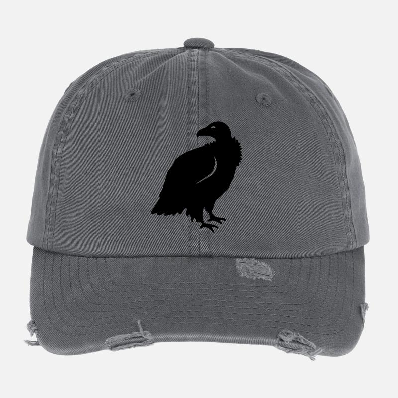 Vulture Flexfit Vintage Destroyed Cap