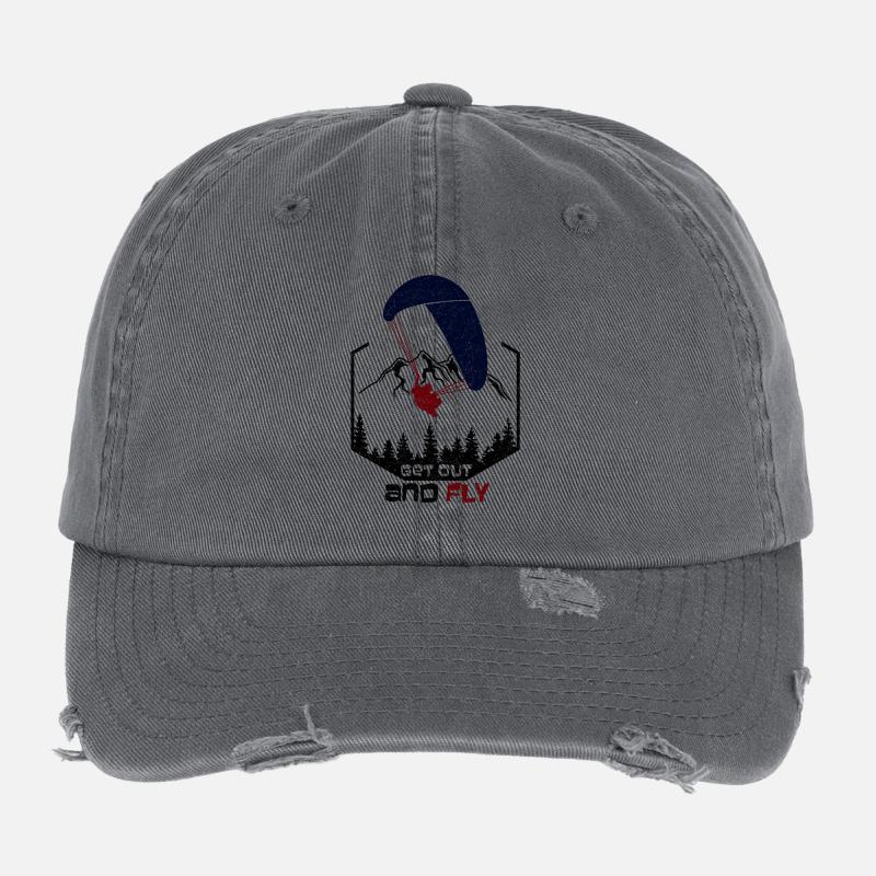 Paragliding Flexfit Vintage Destroyed Cap