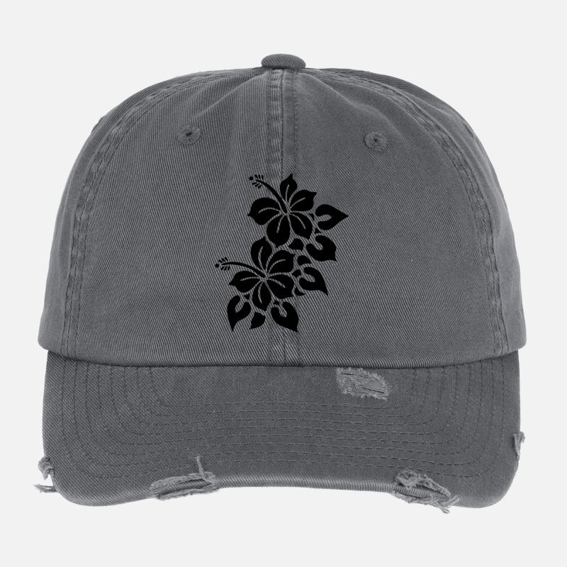 hawaii Flexfit Vintage Destroyed Cap