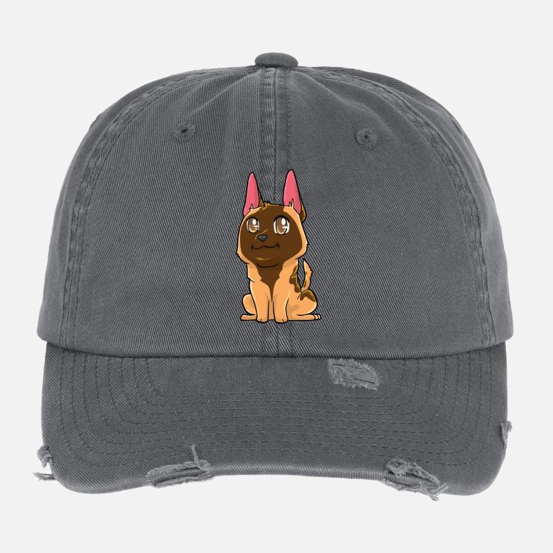 Malinois Flexfit Vintage Destroyed Cap