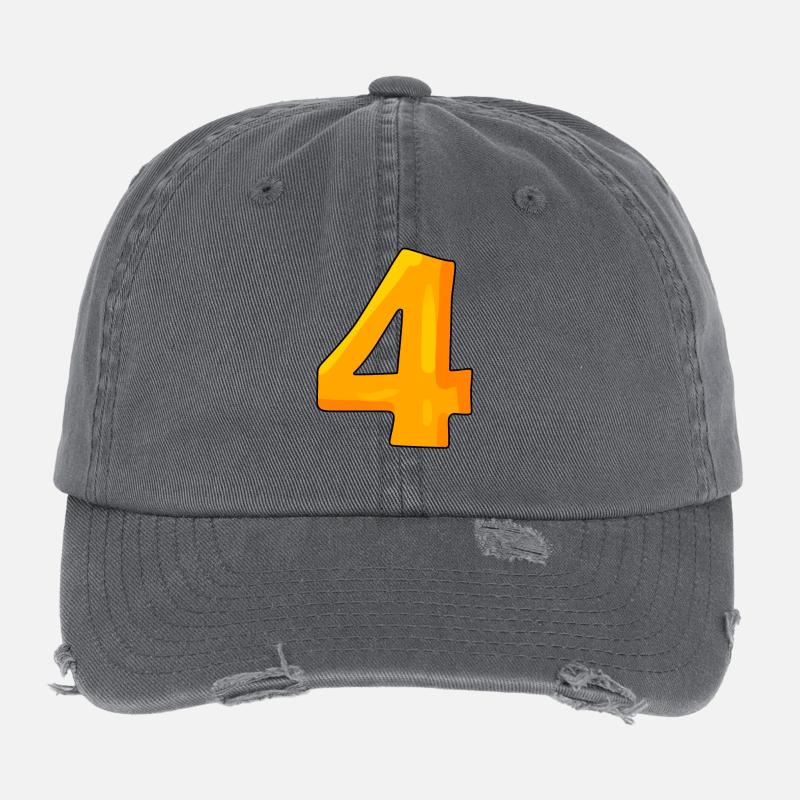 4 Flexfit Vintage Destroyed Cap