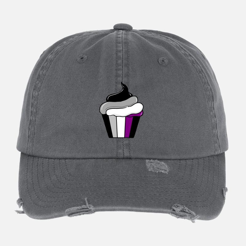 Cupcake Ace Pride Casquette vintage effet usé Flexfit