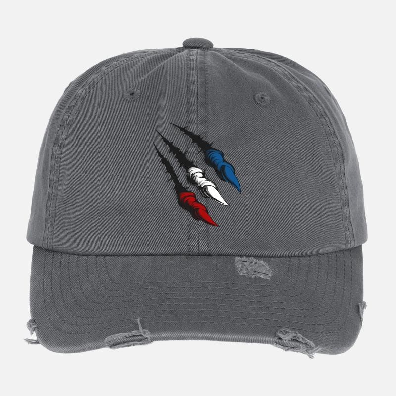 Griffes de Rostock Casquette vintage effet usé Flexfit