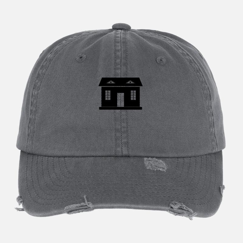 HOUSE Flexfit Vintage Destroyed Cap