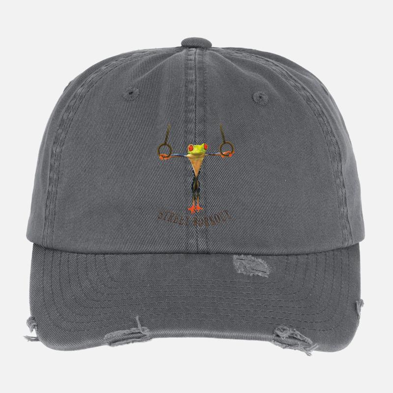 Street Workout Flexfit Vintage Destroyed Cap