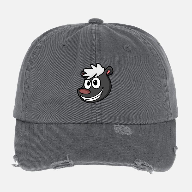 Stinktier Flexfit Vintage Destroyed Cap
