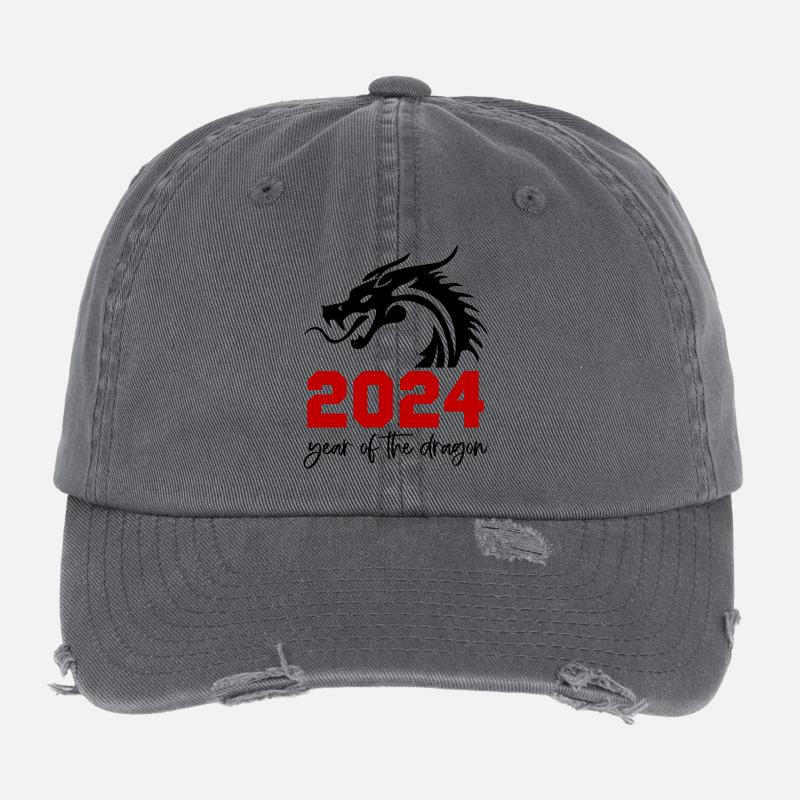 2024 Casquette vintage effet usé Flexfit