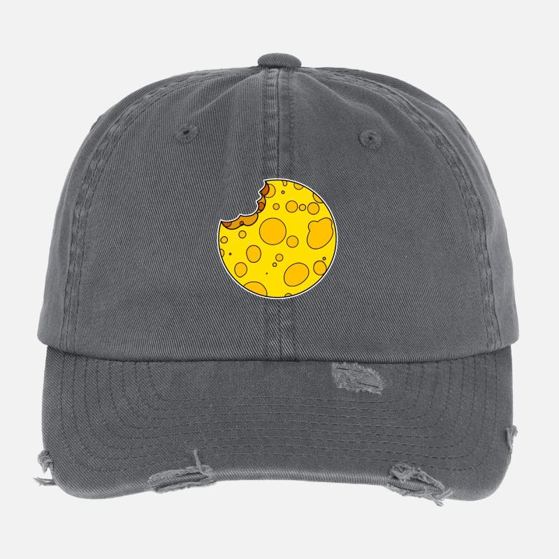 Rond de fromage Circle Casquette vintage effet usé Flexfit
