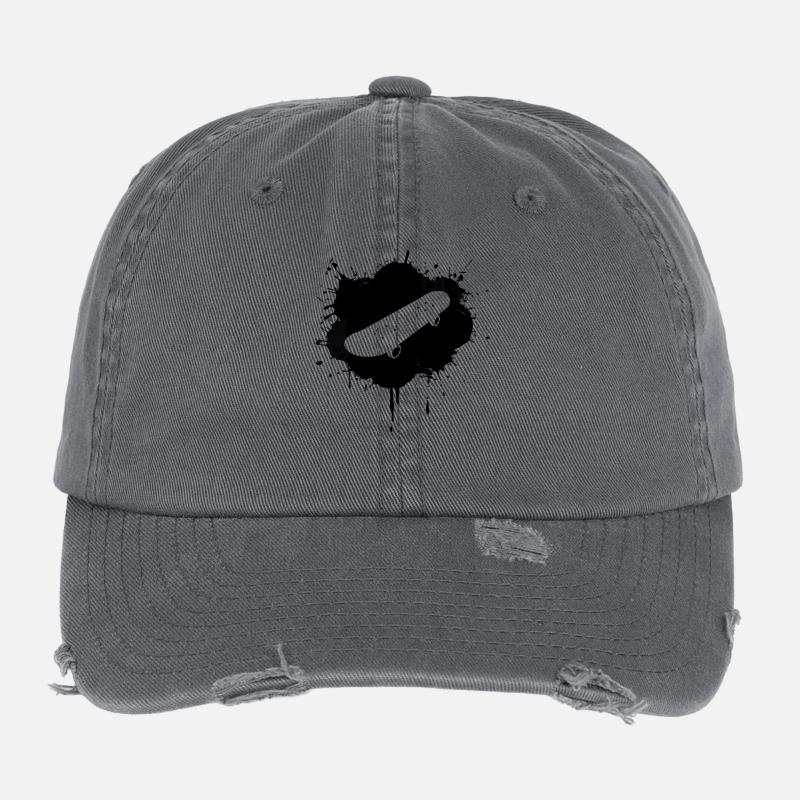 Skateboard Flexfit Vintage Destroyed Cap