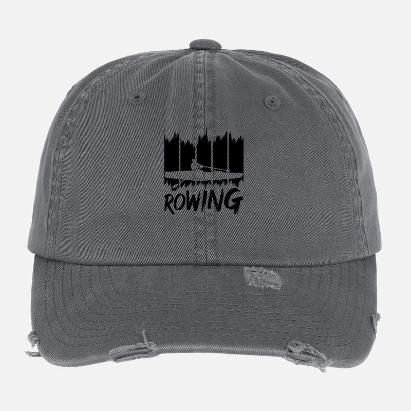 Rudern Flexfit Vintage Destroyed Cap