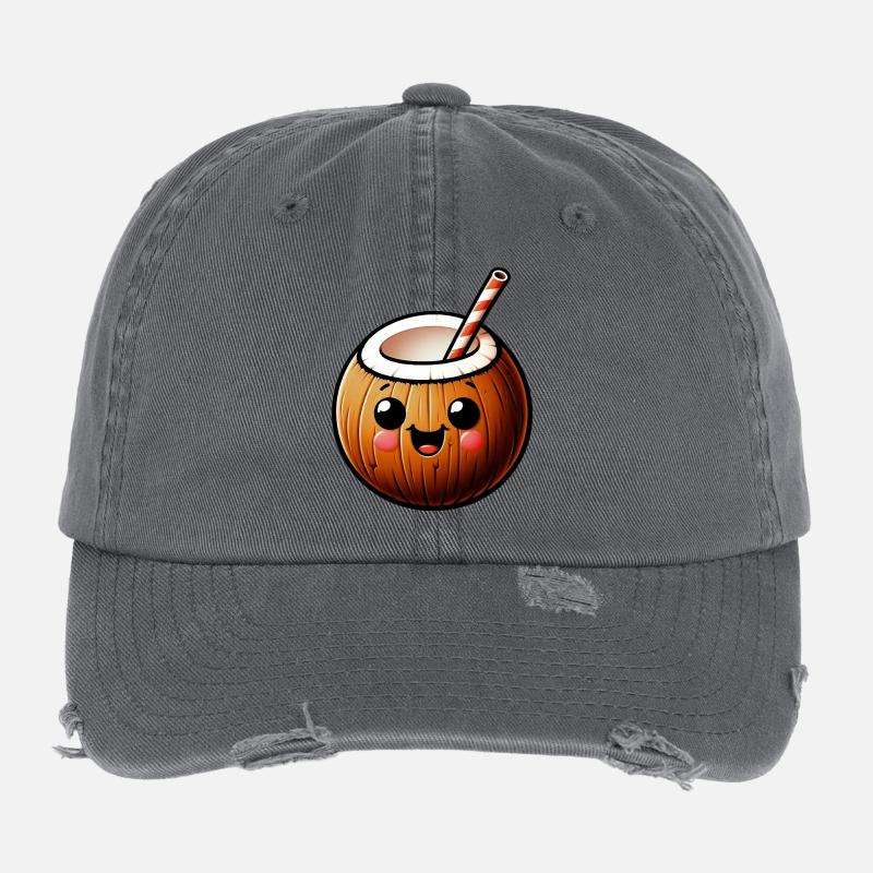 Noix de Noix de Casquette vintage effet usé Flexfit