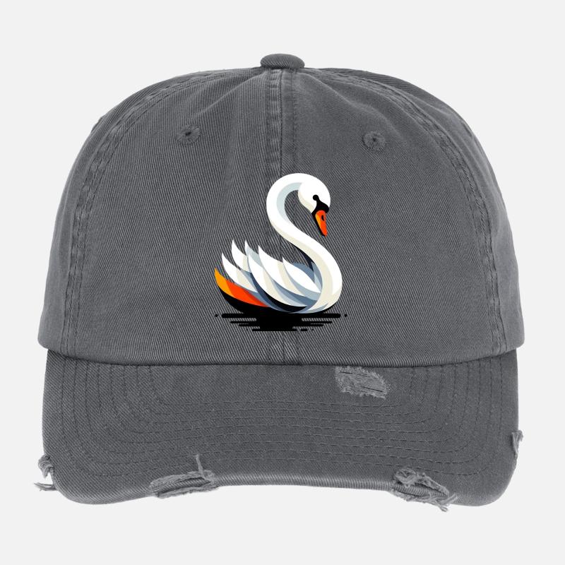 Swan Flexfit Vintage Destroyed Cap