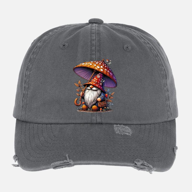 Gnome Flexfit Vintage Destroyed Cap