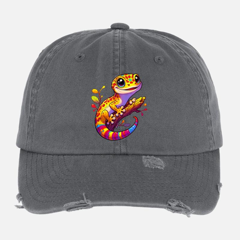 Gecko Flexfit Vintage Destroyed Cap