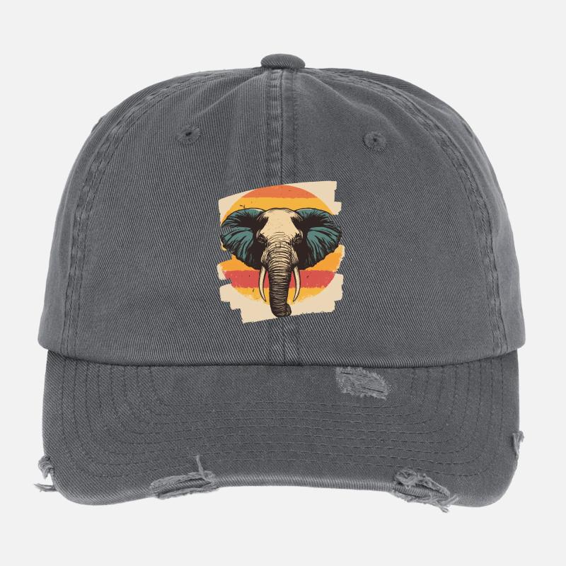 Elefant Flexfit Vintage Destroyed Cap