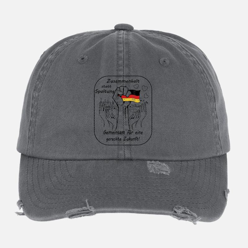 Cohesion instead of division Flexfit Vintage Destroyed Cap