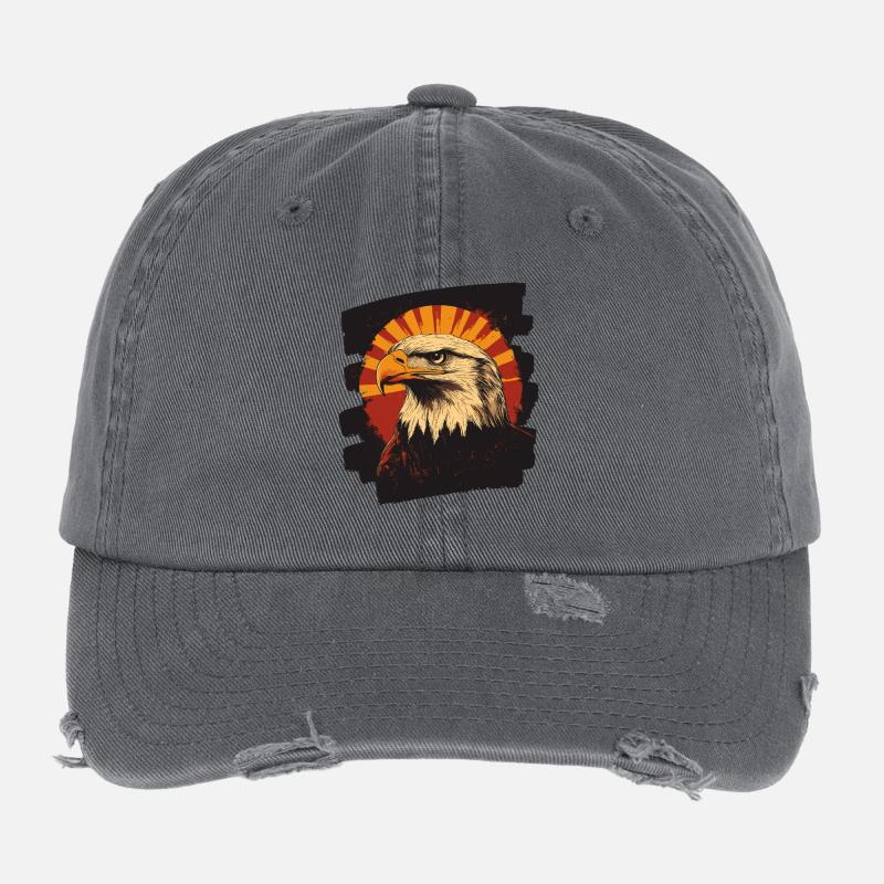 Eagle Flexfit Vintage Destroyed Cap