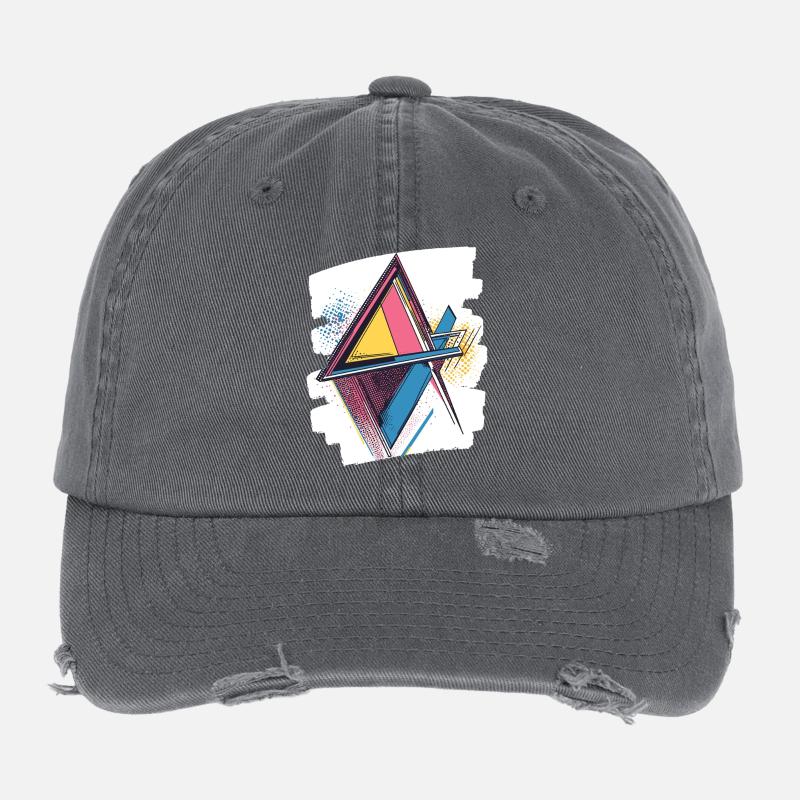 80s Flexfit Vintage Destroyed Cap