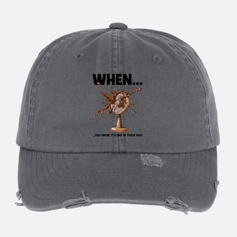 Drôle de mème Disaster Office Les collègues de Murphy Law Casquette vintage effet usé Flexfit