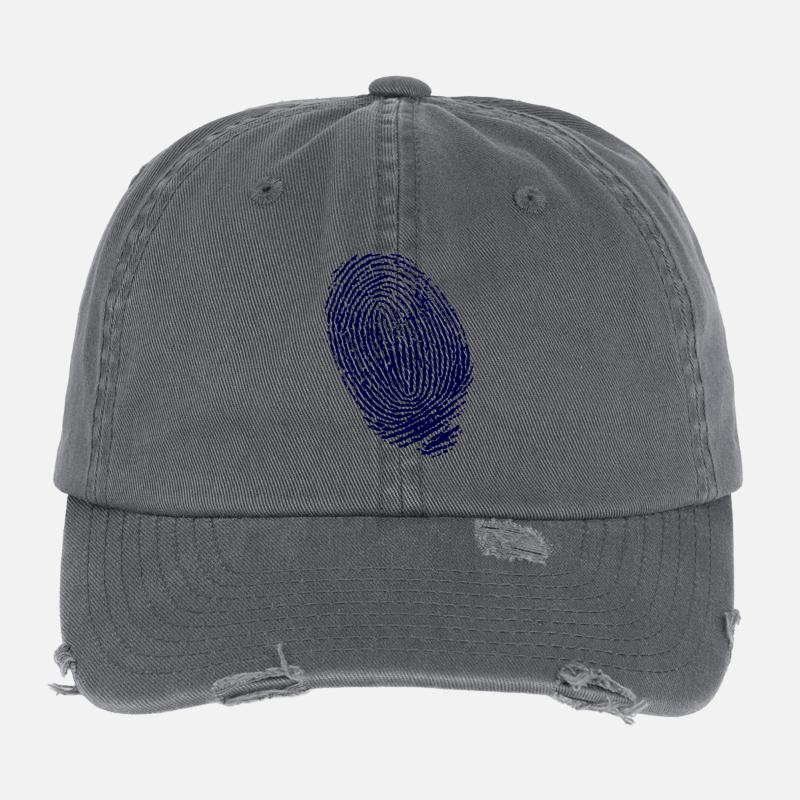 FINGERPRINT Flexfit Vintage Destroyed Cap