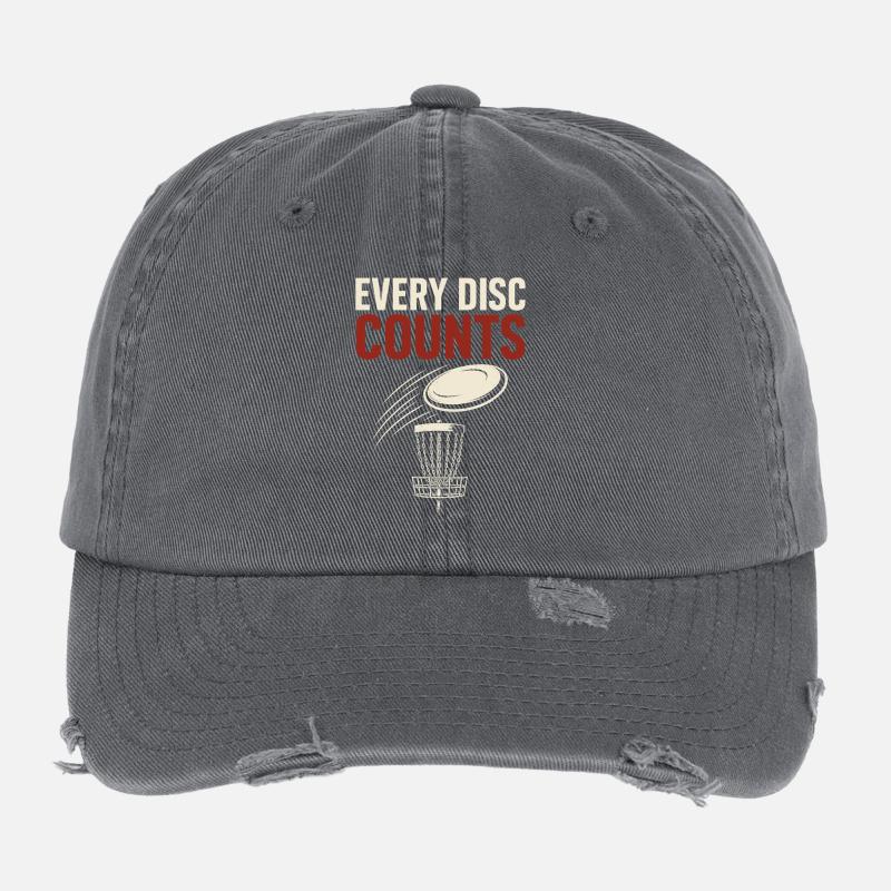 Disc Golf Coach Shirt Golf Instructor Frisbee Flexfit Vintage Destroyed Cap