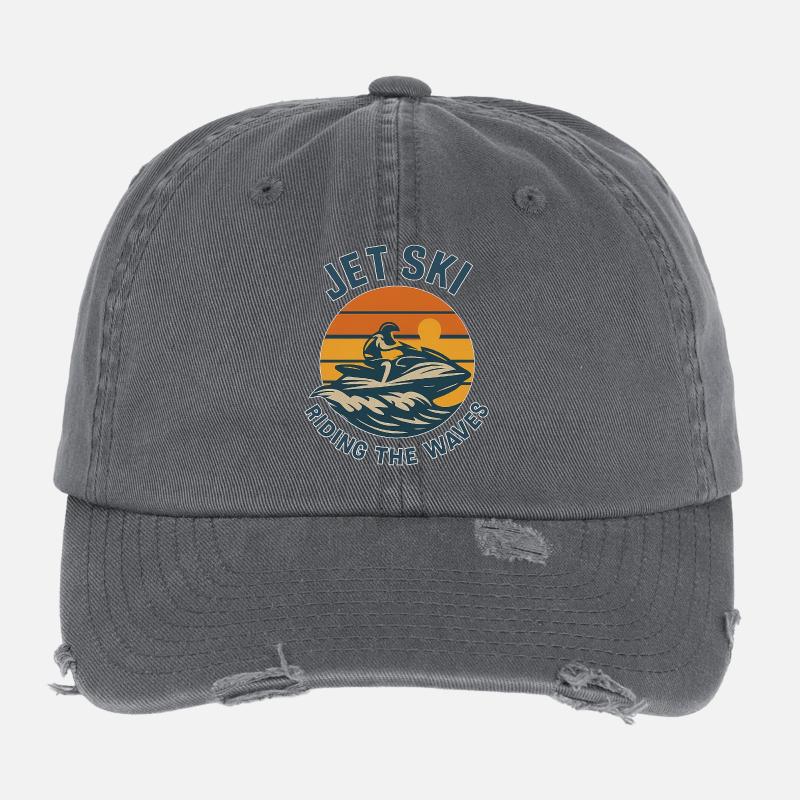 Jet Ski Flexfit Vintage Destroyed Cap