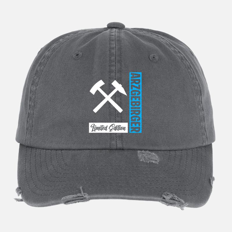 Erzgebirger Limitiert Flexfit Vintage Destroyed Cap
