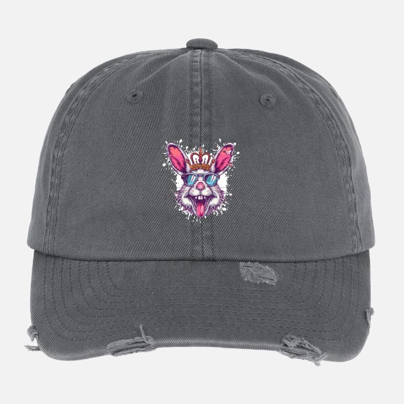 Hase Lustig Flexfit Vintage Destroyed Cap