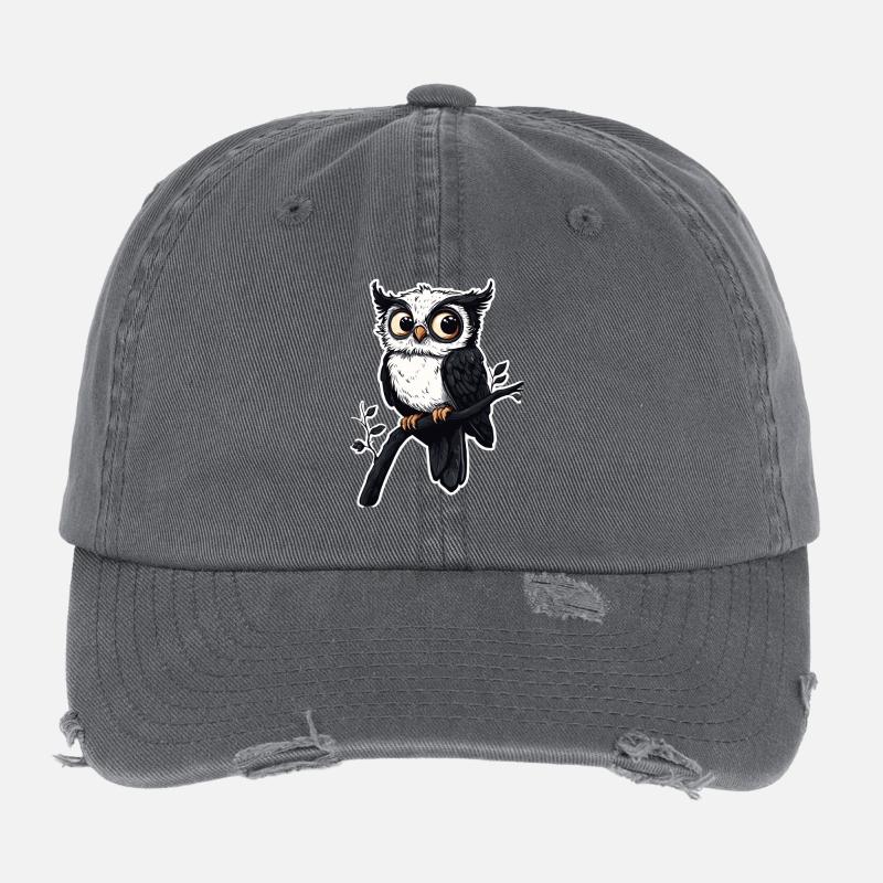 Eule Flexfit Vintage Destroyed Cap