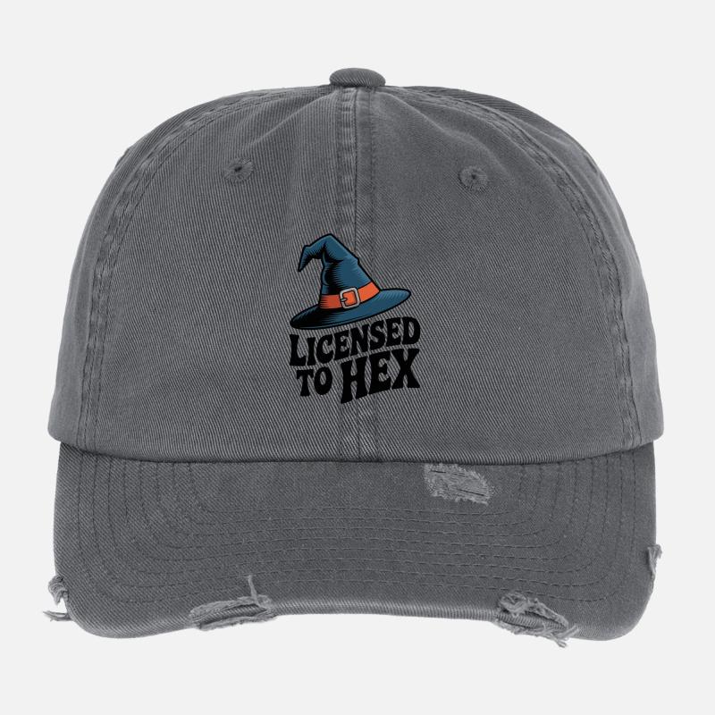 Licence pour Hex Casquette vintage effet usé Flexfit