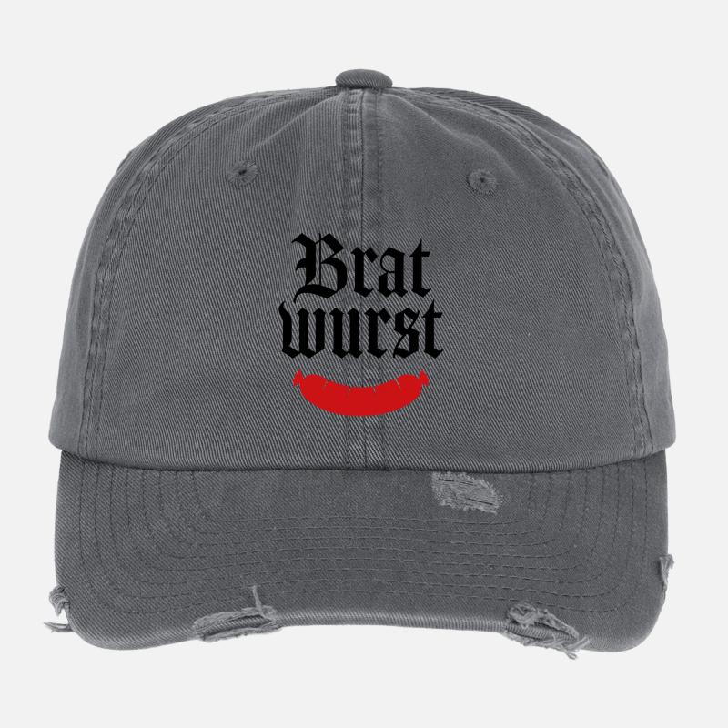 Bratwurst Flexfit Vintage Destroyed Cap