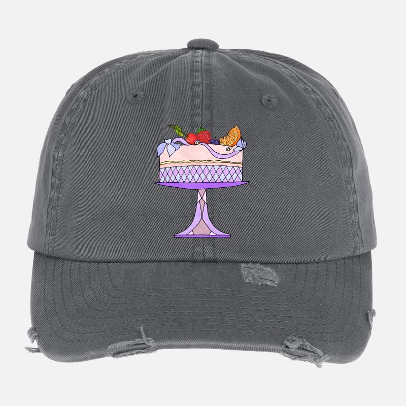 Gâteau Casquette vintage effet usé Flexfit
