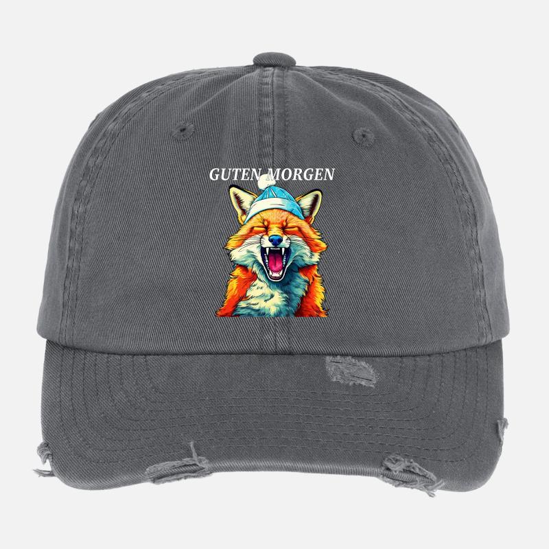 FOX GOOD MORNING Flexfit Vintage Destroyed Cap