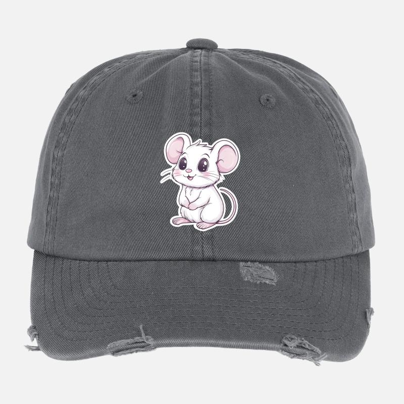 Maus Flexfit Vintage Destroyed Cap