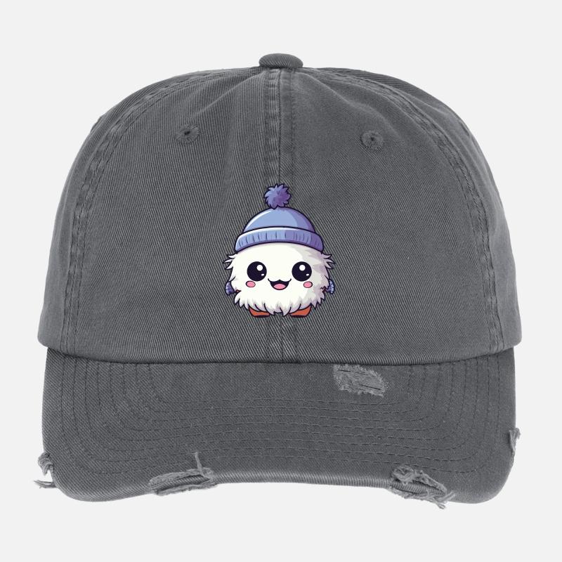 Bébé esquimau d’hiver Winterlich Casquette vintage effet usé Flexfit
