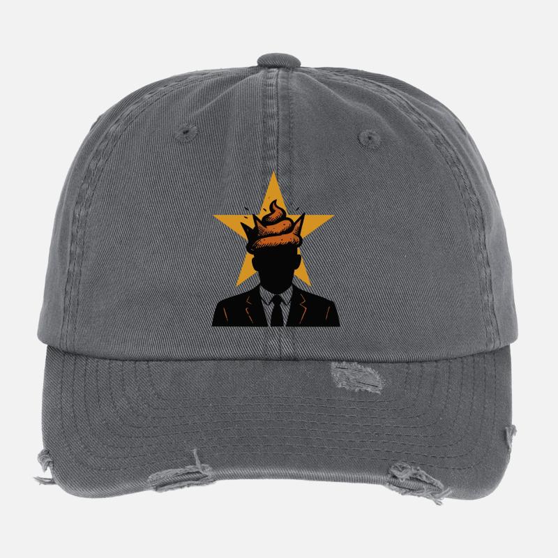 Leadershit, Baby! Flexfit Vintage Destroyed Cap
