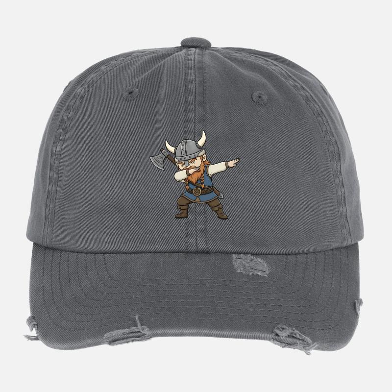 Viking Dab Casquette vintage effet usé Flexfit