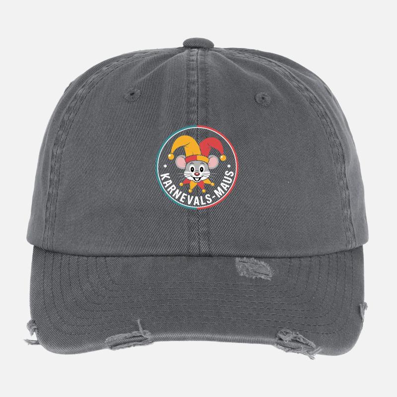 Carnival Mouse Cologne Carnival Mouse Flexfit Vintage Destroyed Cap