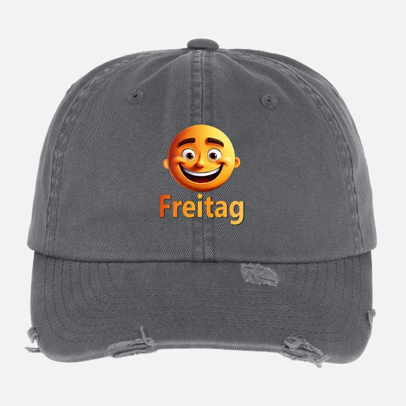 Friday Flexfit Vintage Destroyed Cap